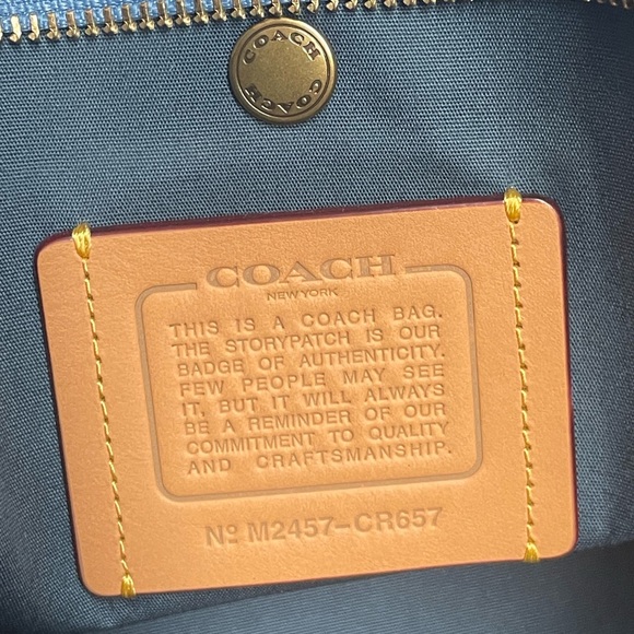 Coach ‘Cargo’ Denim Tote - Picture 15 of 15